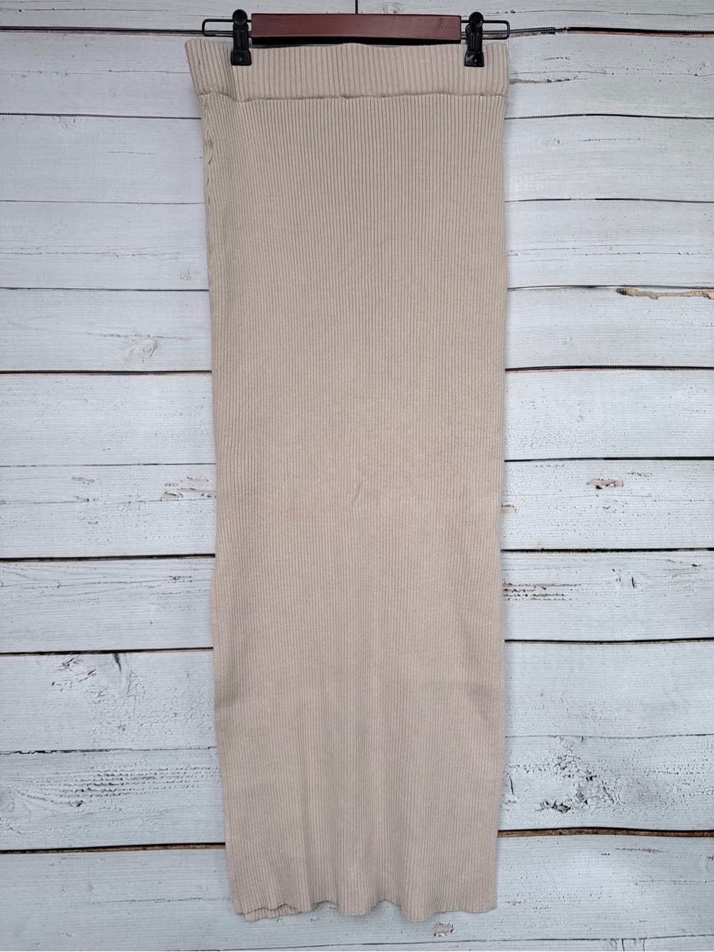 Sincerely Jules Ribbed Knit VNeck Crop Top Side Slit Midi Skirt Set Size Small - Picture 12 of 12